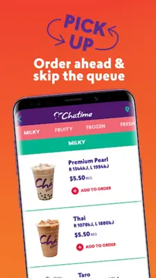 Chatime Australia android App screenshot 2